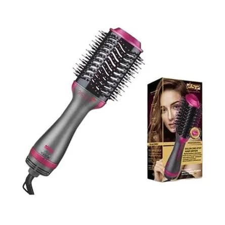 One-step hot air brush