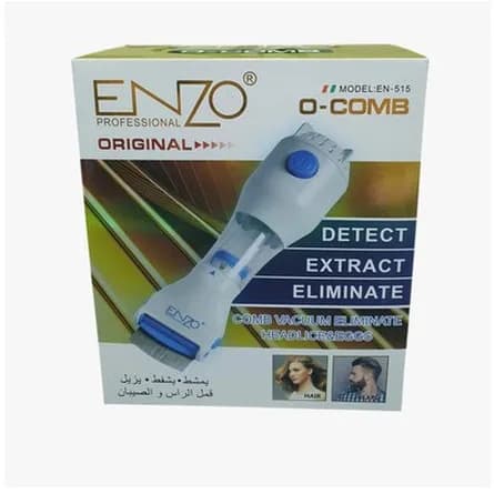 Lice removal comb device