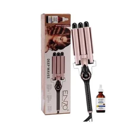 Triple-barrel curling iron