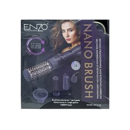 Rotating hot air styler set with bag