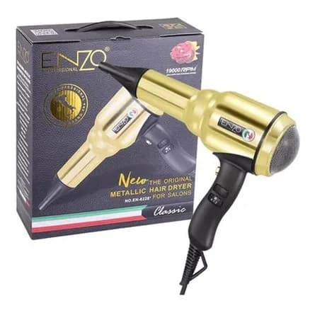 Gold hair dryer