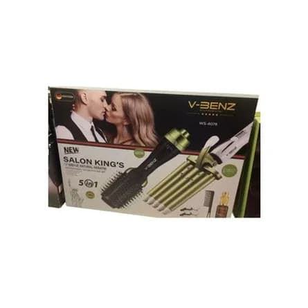 5-in-1 curler and one-step styler set