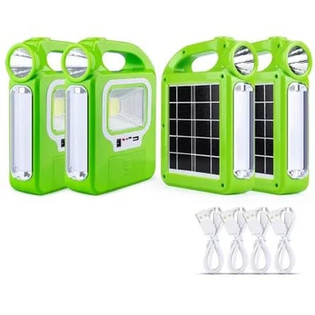 Solar lantern and bulb kit