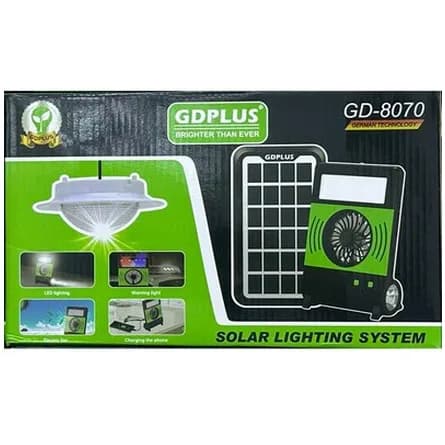 GDPLUS GD-8070 solar lighting system
