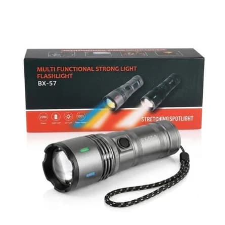 Multi-functional strong light flashlight