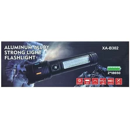 Aluminium alloy strong light flashlight