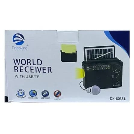 World receiver radio with USB