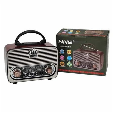 Retro wireless speaker radio