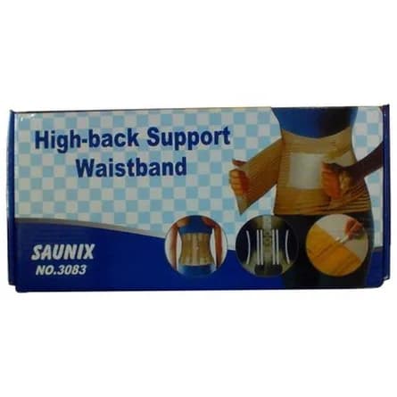 High-back support waistband
