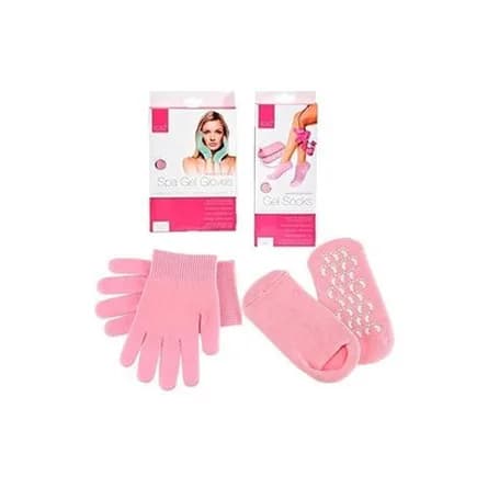 Cooling and warming gel gloves and socks set