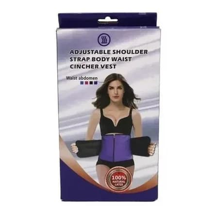 Adjustable waist cincher vest