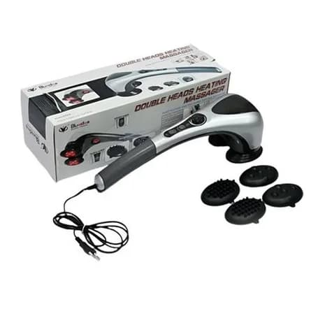 Cobra-style double-head massager