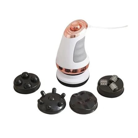 Folding fascial massage gun