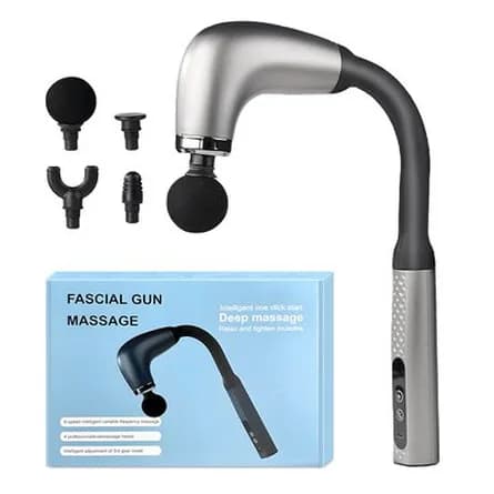 Folding massage gun