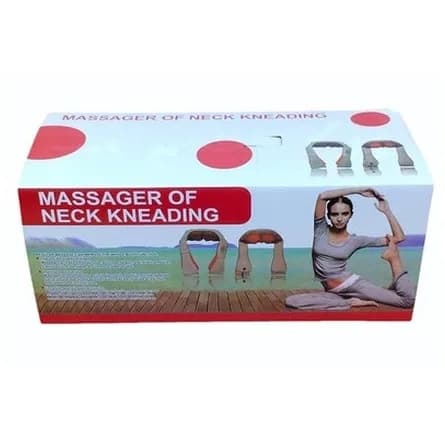Shoulder kneading massager