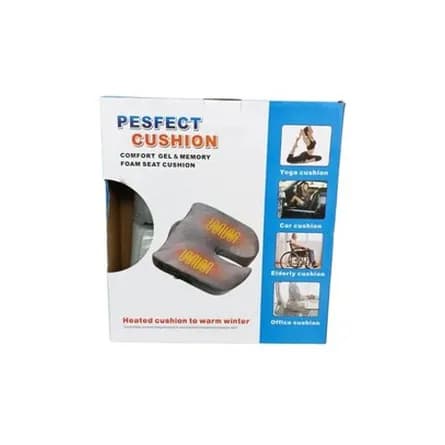 Heated seat cushion pad