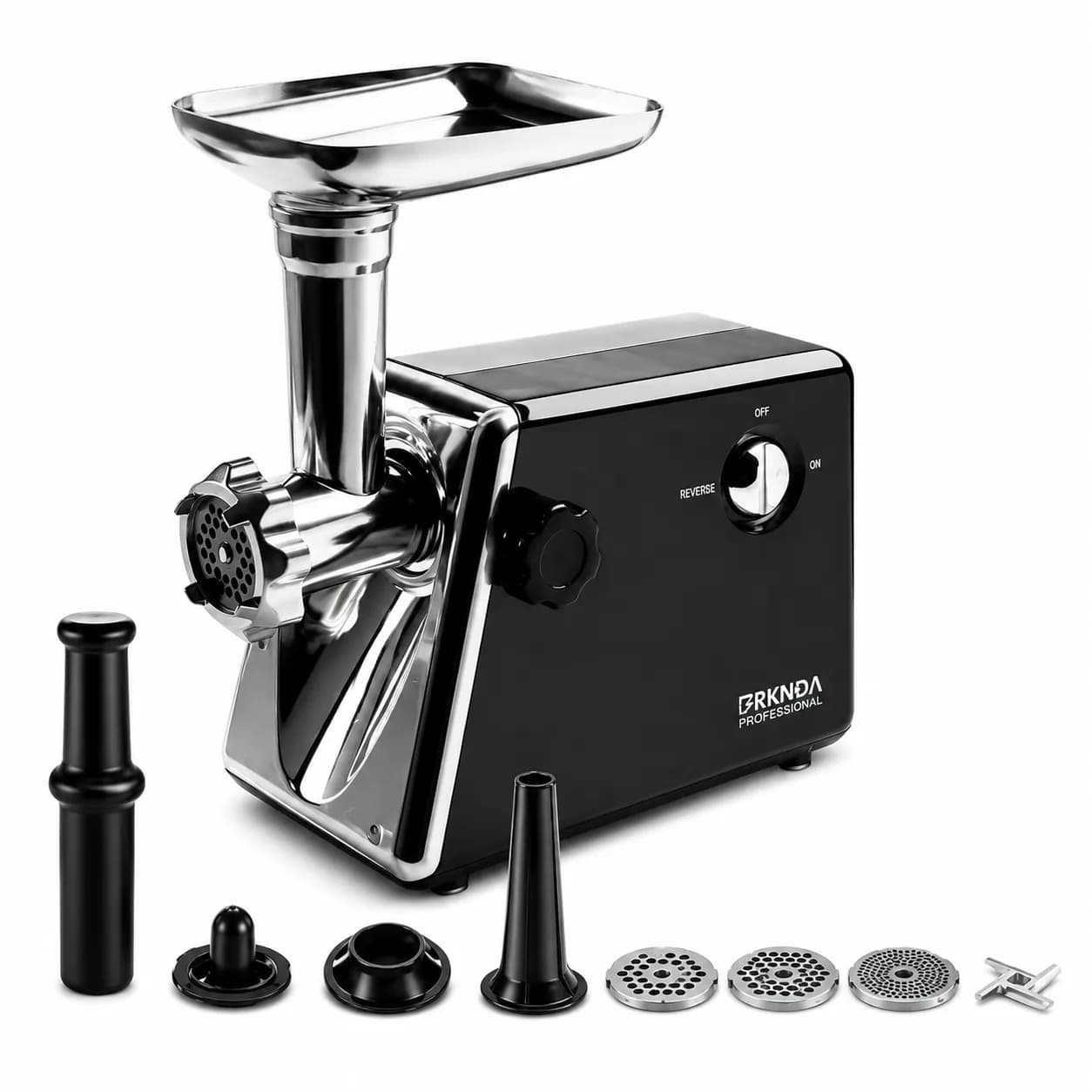 BRKNDA Professional Stainless Steel Meat Grinder