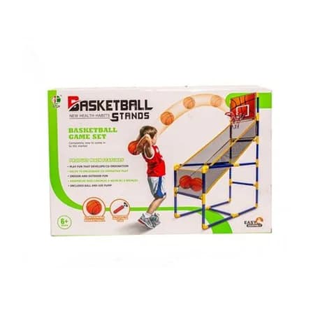 Basketball stand and ball set