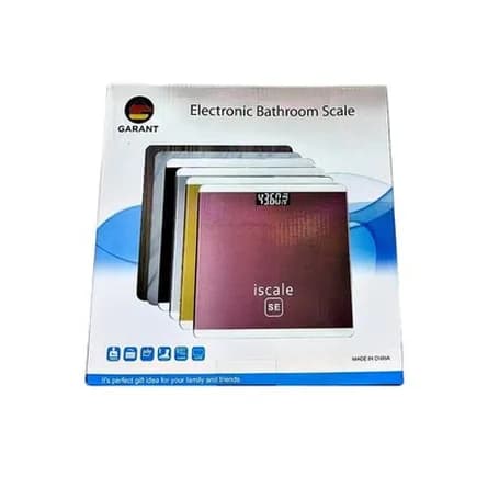 Electronic bathroom scale