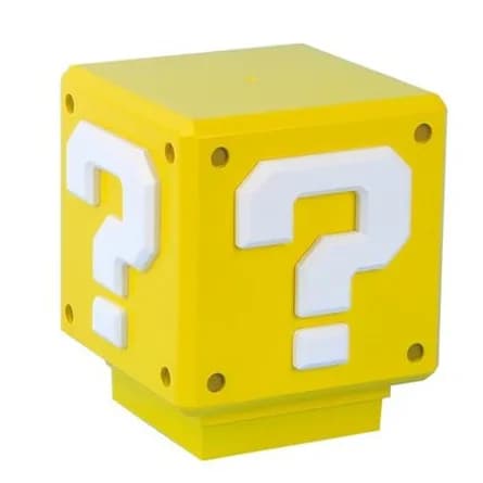 Question block LED lamp