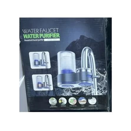 Heavy-duty faucet water filter