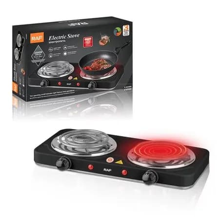 Double electric hot plate