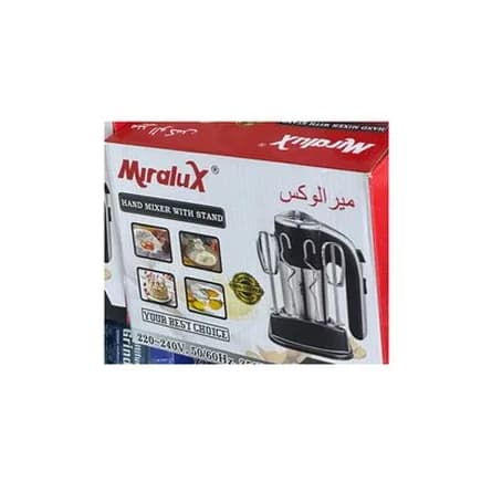 Heavy-duty hand mixer with stand